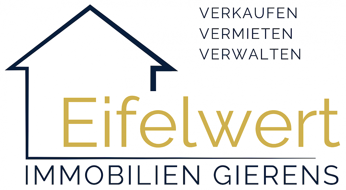 Eifelwert Immobilien Gierens – Makler & Hausverwalter in Gerolstein kontaktieren Eifelwert Immobilien Gierens Gerolstein: Logo für Makler, Hausverwaltung und Mietverwaltung – Kontaktdaten Vulkaneifel