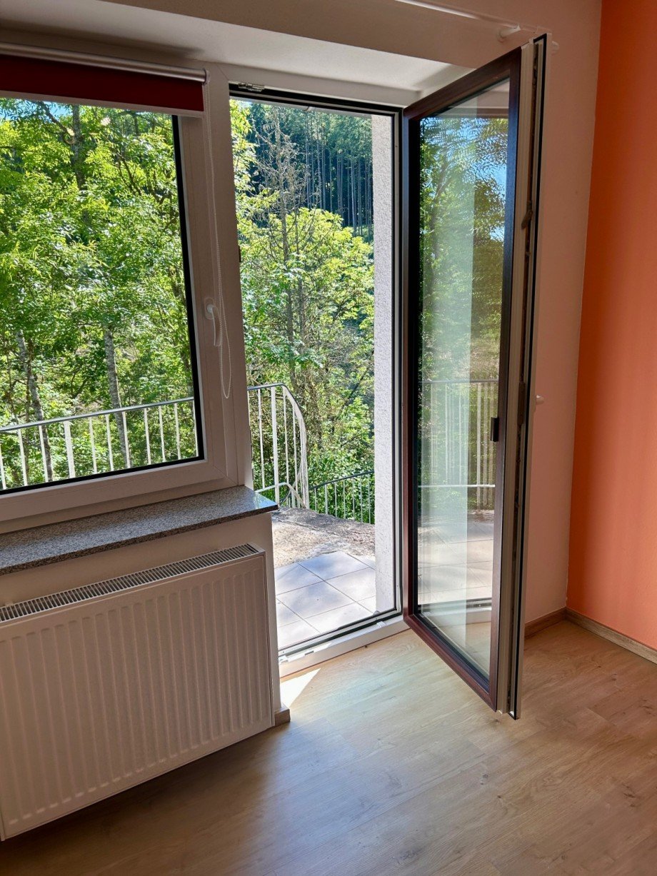 Zutritt ins Gru Terrassenwohnung Sinspelt