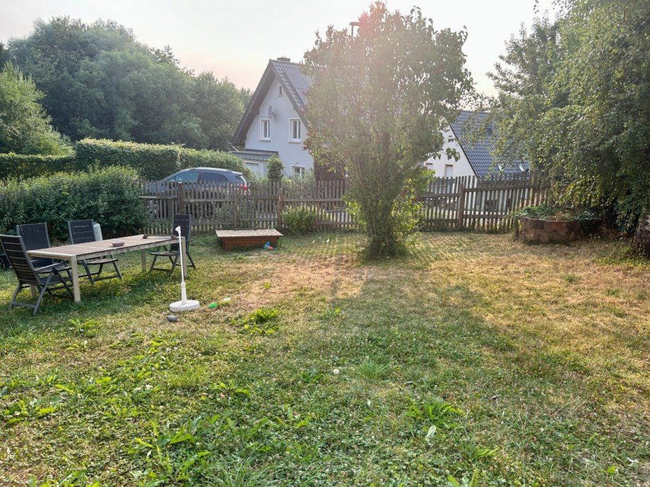 Gemeinsamer Gartenbereich Erdgeschosswohnung Gerolstein