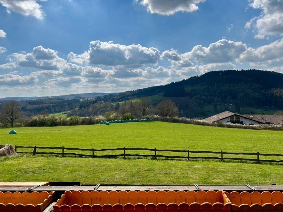 Balkon Panoramablick Landhaus Gerolstein