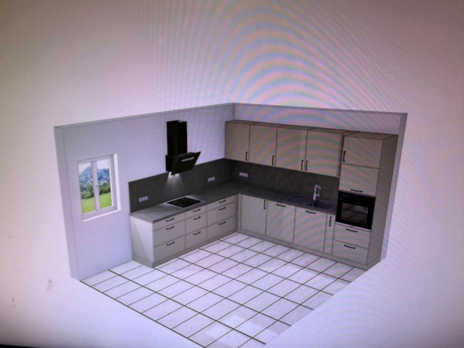 Zeichnung Neue Einbauku Wohnung Gerolstein