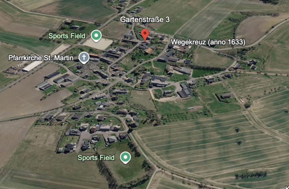 Google Earth Bild 1 Bauernhaus Dockendorf